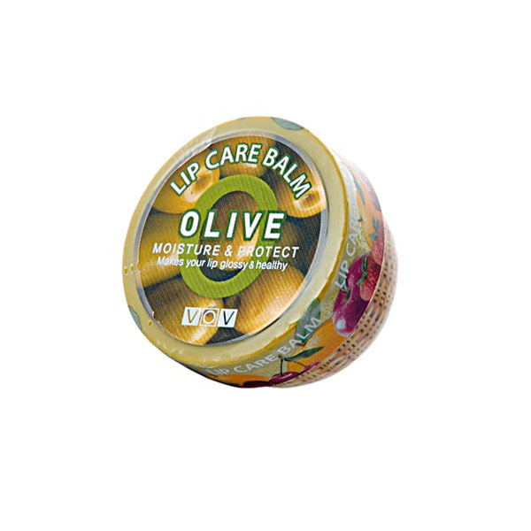 Vov бальзам для губ Lip Care Balm olive herb/оливковый