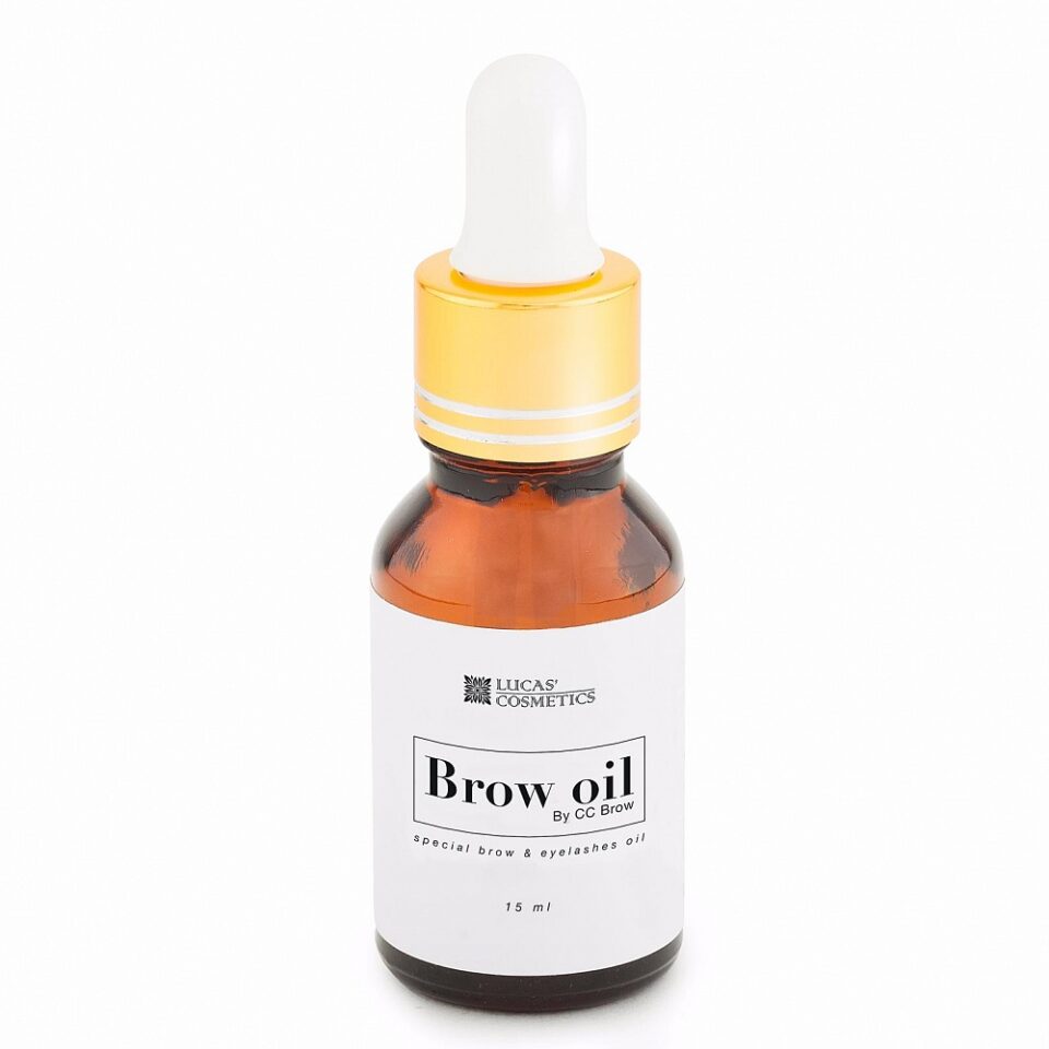 Масло Brow oil для бровей и ресниц, 15 мл