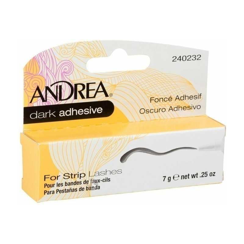8Andrea Dark Adhesive fo Strip Lashes клей для ресниц темный, 7г.