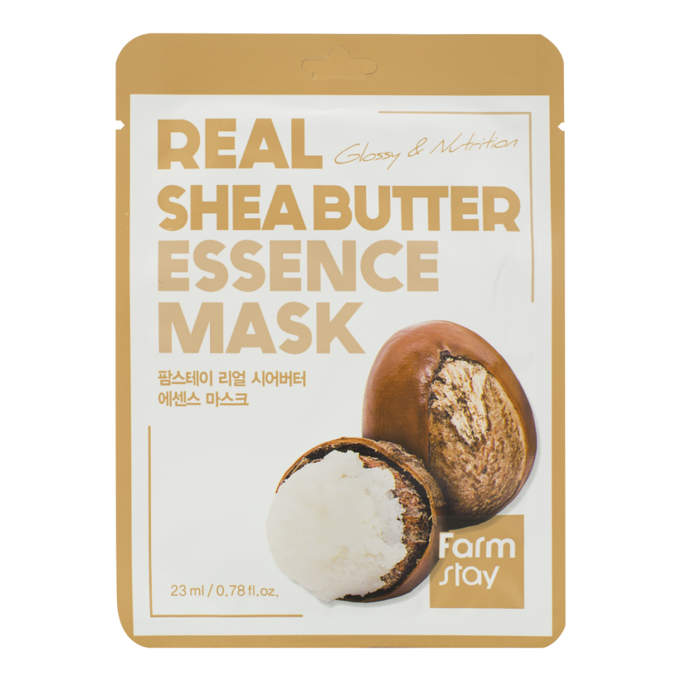 Farm Stay Тканевая маска с маслом ши Real Shea Butter Essence Mask , 23 мл