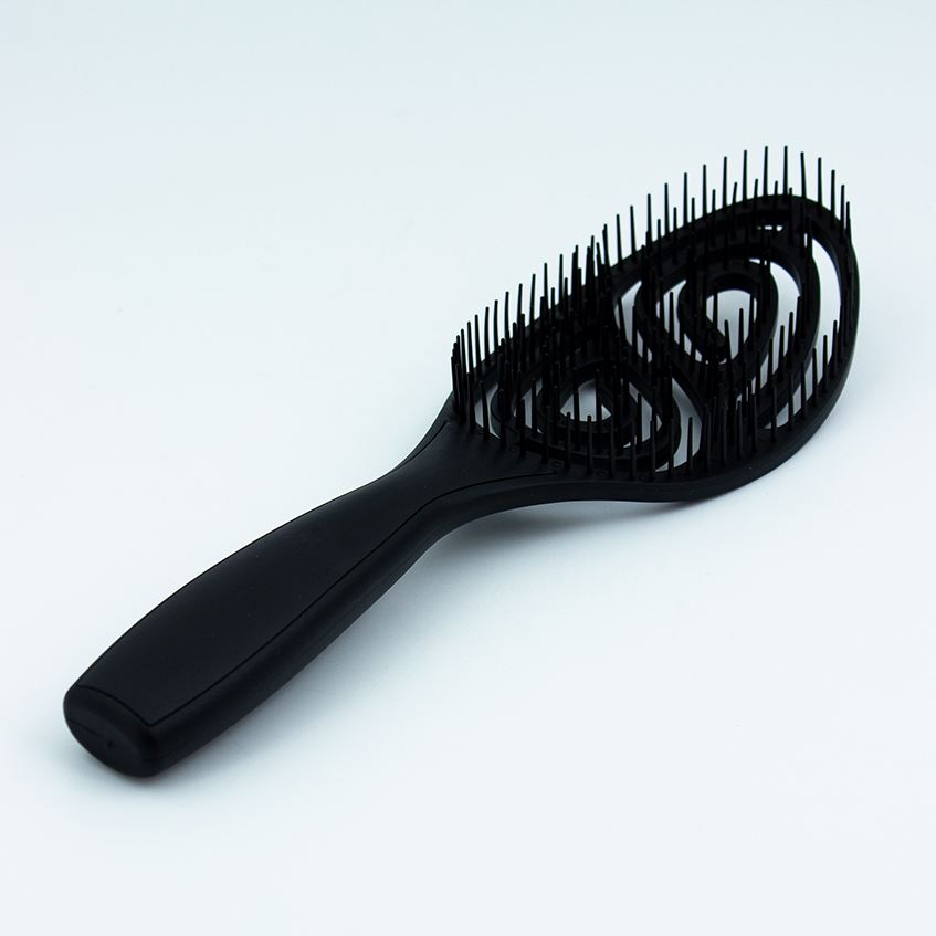 HAIR COMB – Расческа массажная для волос универсальная черная