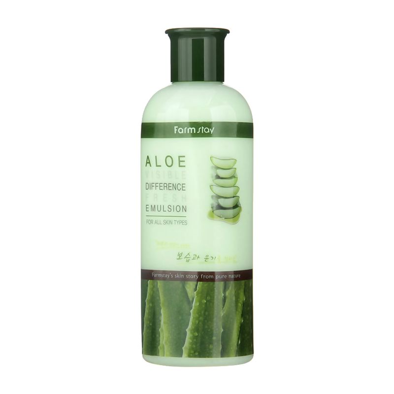 FarmStay  Эмульсия для лица с экстрактом алоэ Aloe visible difference fresh emulsion 350 мл